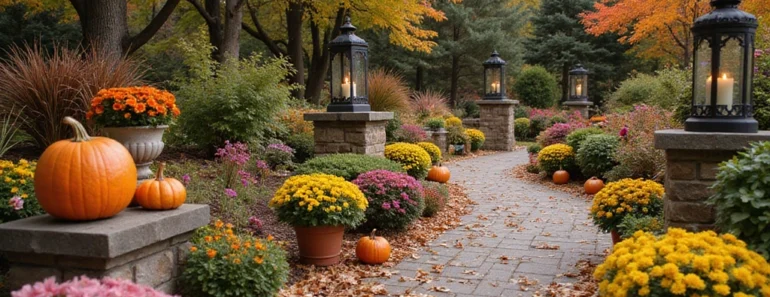 20 Colorful Fall Garden Decor Ideas That Will Brighten Your Days (Check Out #3!)
