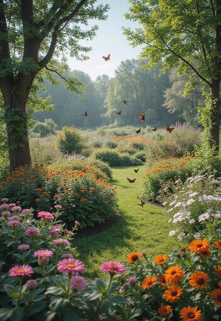 25 Aesthetic Garden Decor Ideas That Will Make Your Neighbors Envy Your Oasis! - 20. Butterfly Garden