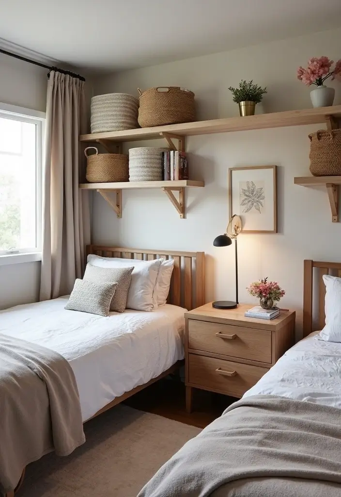 25 Cozy Dorm Room Inspirations to Make Your Tiny Space Feel Like Home! - 12. Organize with Style
