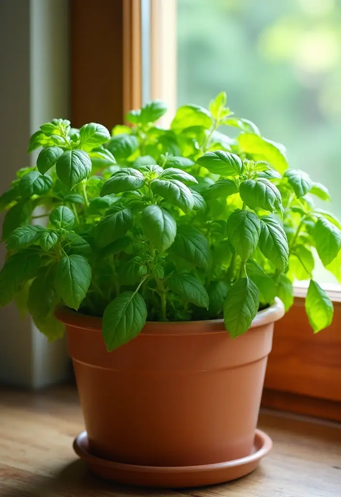 25 Perfect Indoor Herb Pairings in Pots for an Aromatic Kitchen Garden (You Won't Believe #4!) - 24. Lemon Balm and Basil