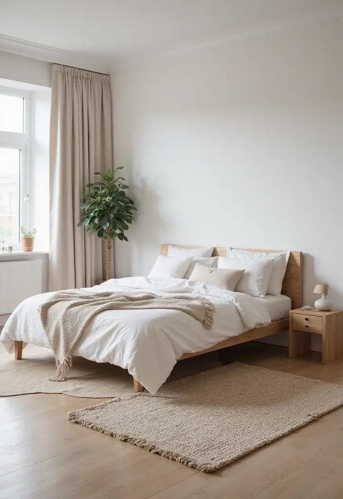 30 Modern Bedroom Ideas for Couples That Combine Style and Comfort (Don't Miss #12!) - 24. Scandinavian Simplicity