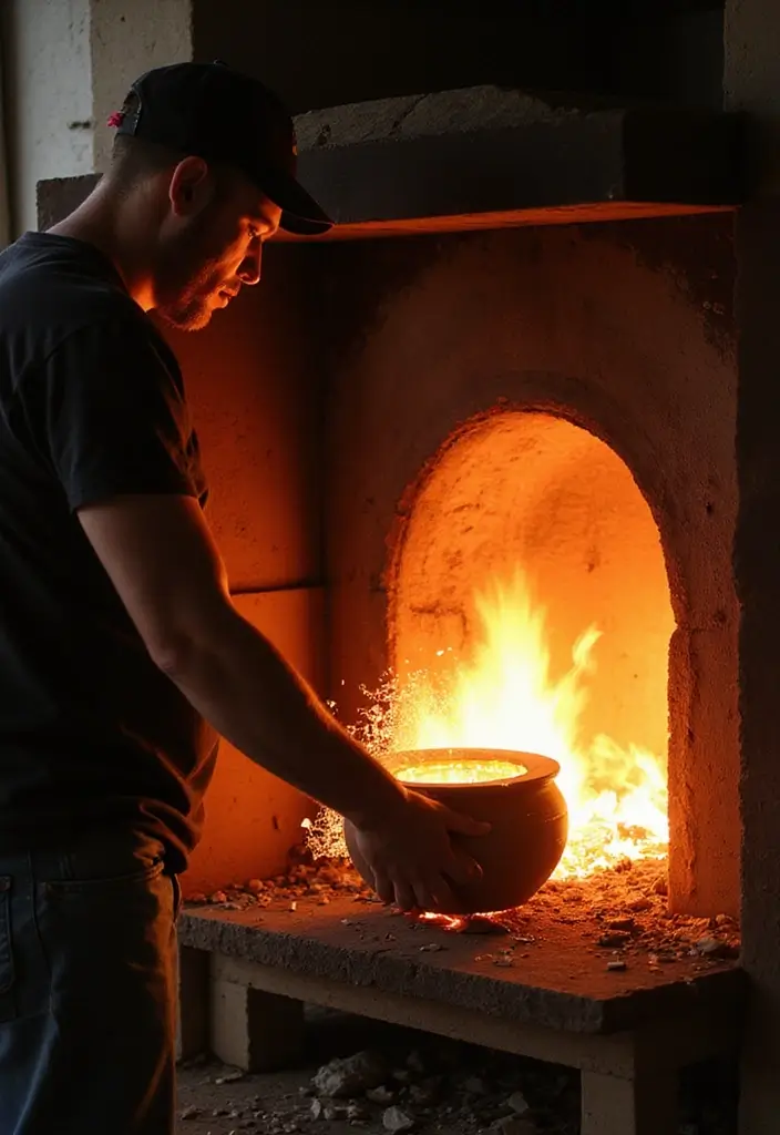 10 Incredible Ceramics Ideas to Transform Your Pottery Skills (You Won't Believe #5!) - 3. Raku Firing for Vibrant Effects