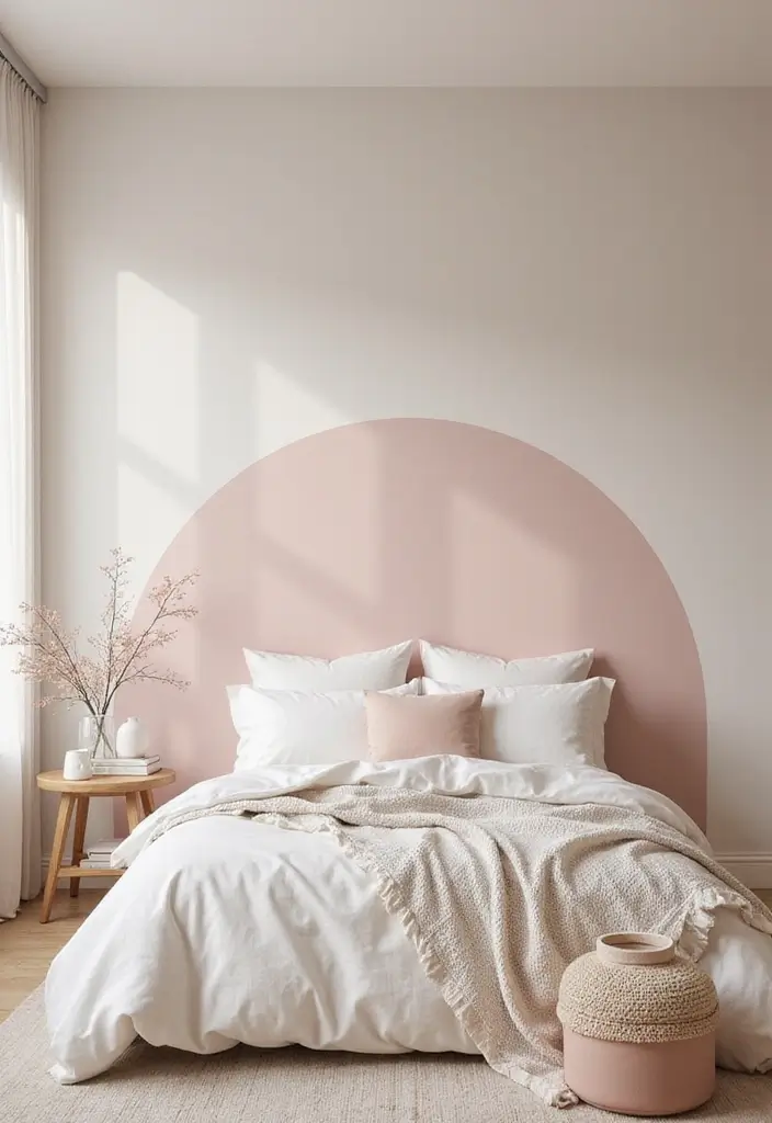 19 Bold Accent Wall Ideas That'll Make Your Guests Say 'WOW!' - 14. Subtle Pastels