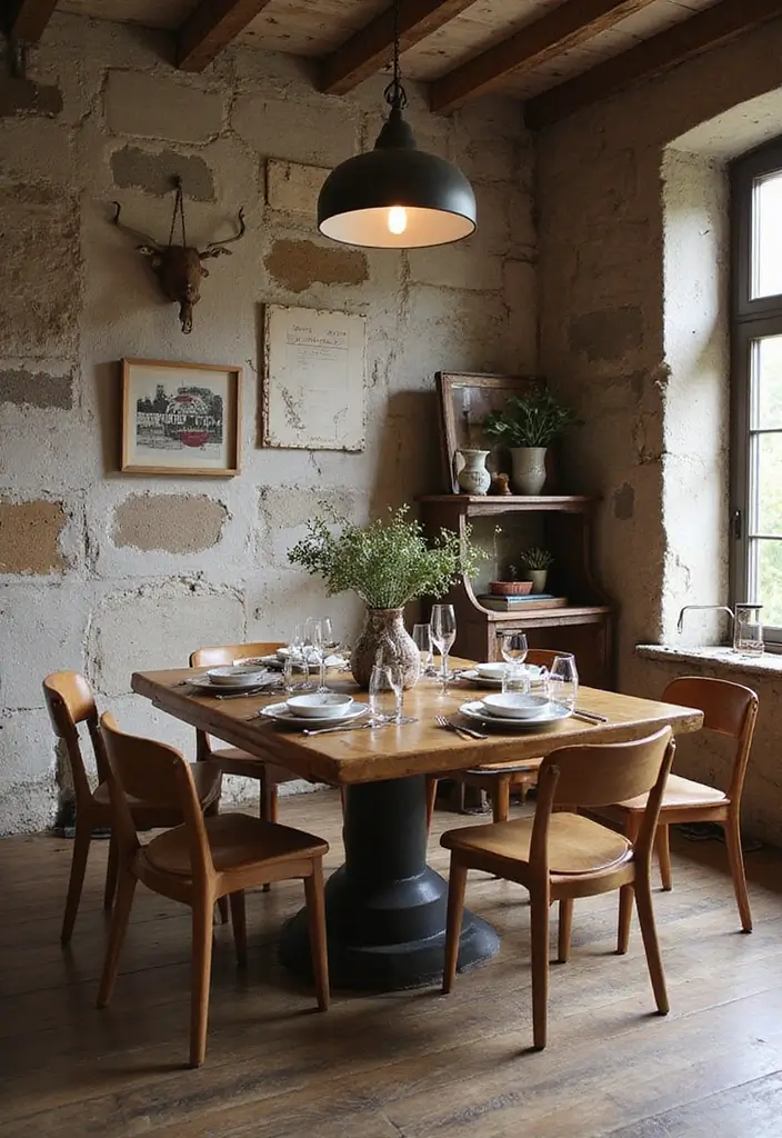 19 Bold Accent Wall Ideas That'll Make Your Guests Say 'WOW!' - 18. Upcycled Materials