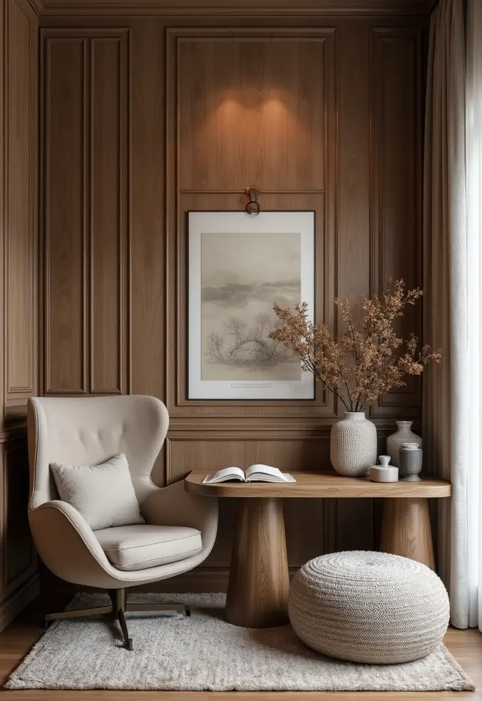 19 Bold Accent Wall Ideas That'll Make Your Guests Say 'WOW!' - 2. Textured Paneling