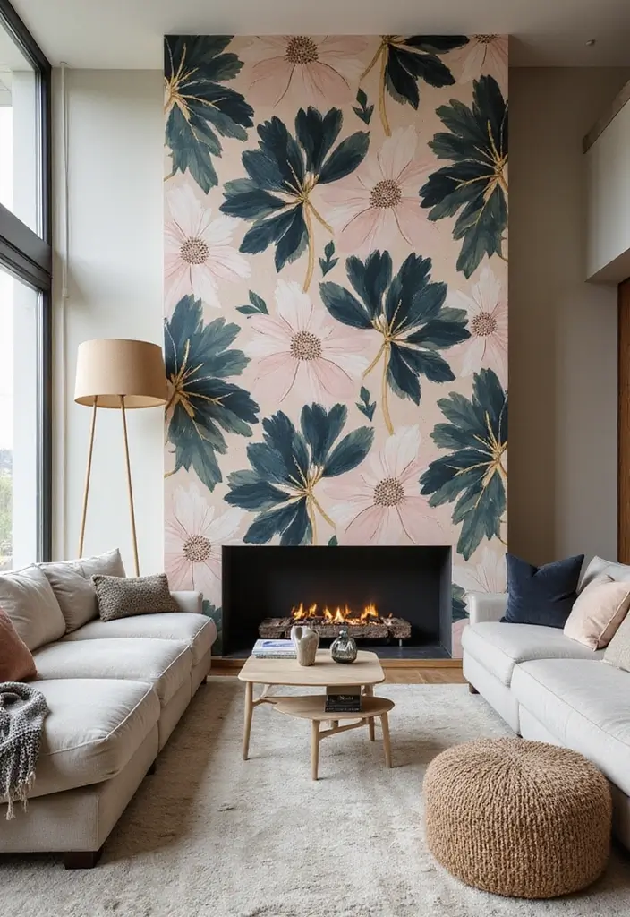 19 Bold Accent Wall Ideas That'll Make Your Guests Say 'WOW!' - 3. Bold Patterns