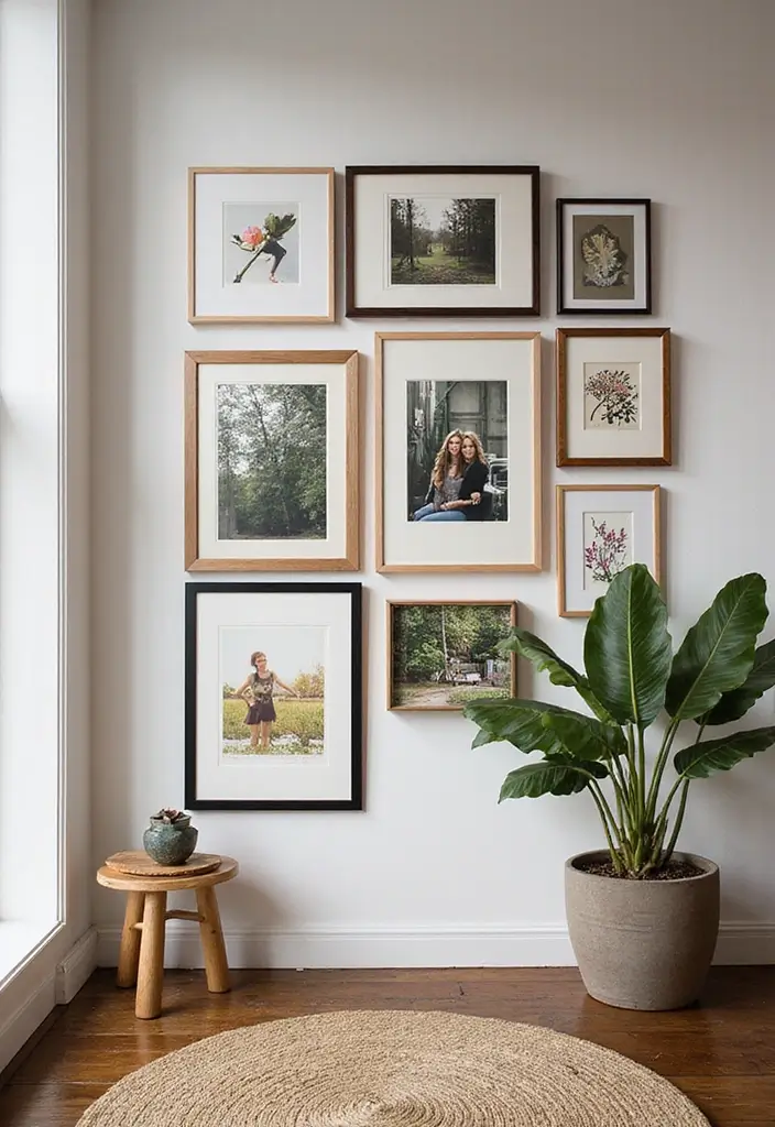 19 Bold Accent Wall Ideas That'll Make Your Guests Say 'WOW!' - 4. Gallery Wall