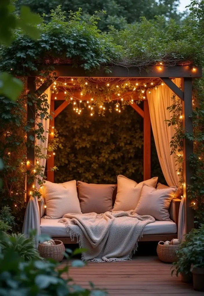 20 Aesthetic Photoshoot Ideas in Your Garden That Will Leave You Breathless! - 10. The Secret Garden Nook