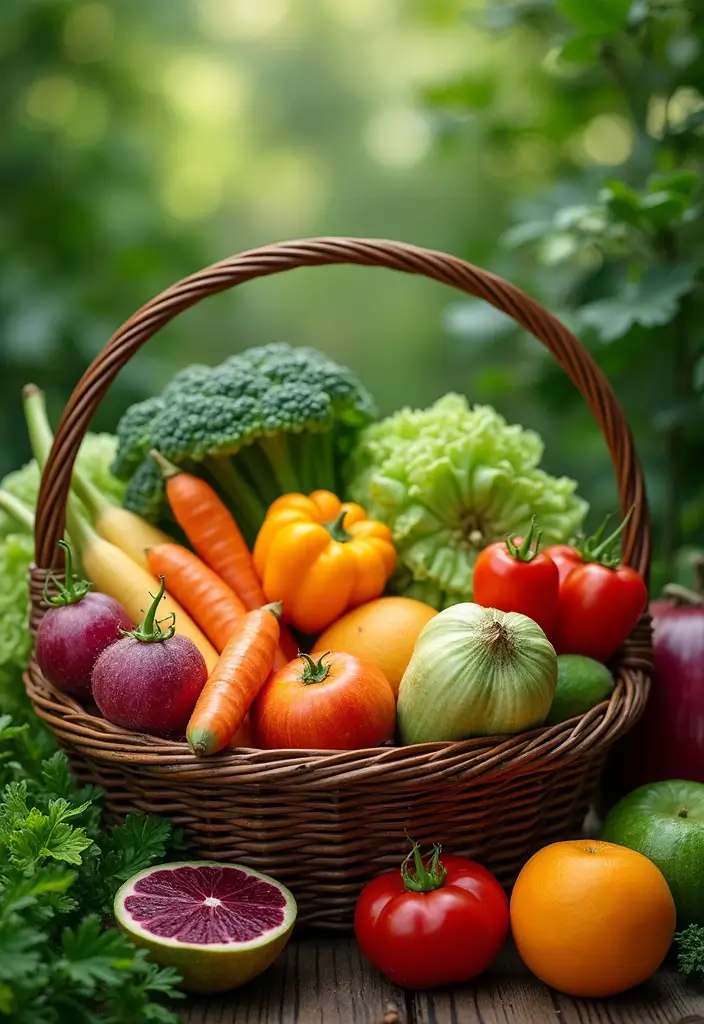 20 Aesthetic Photoshoot Ideas in Your Garden That Will Leave You Breathless! - 13. Harvest Time