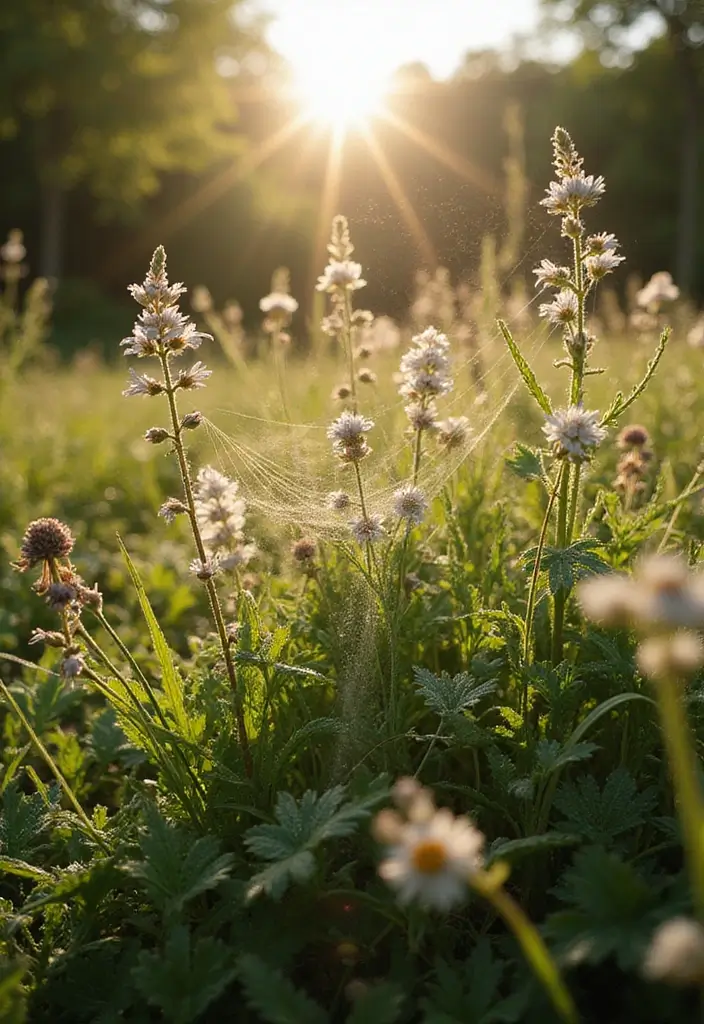 20 Aesthetic Photoshoot Ideas in Your Garden That Will Leave You Breathless! - 20. Morning Dew