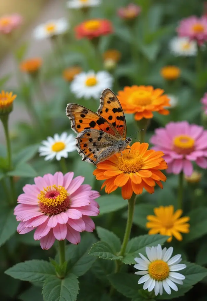 20 Aesthetic Photoshoot Ideas in Your Garden That Will Leave You Breathless! - 9. Butterfly Encounters