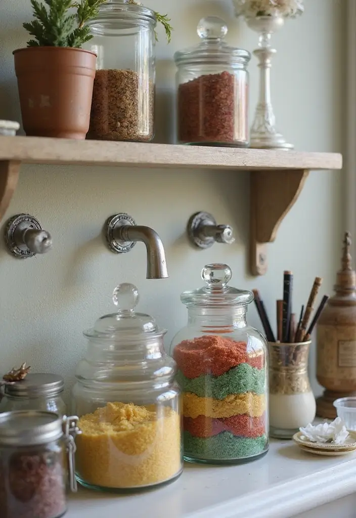 20 Antique Home Decor Ideas That Will Transform Your Space into a Timeless Masterpiece! - 19. Antique Apothecary Jars