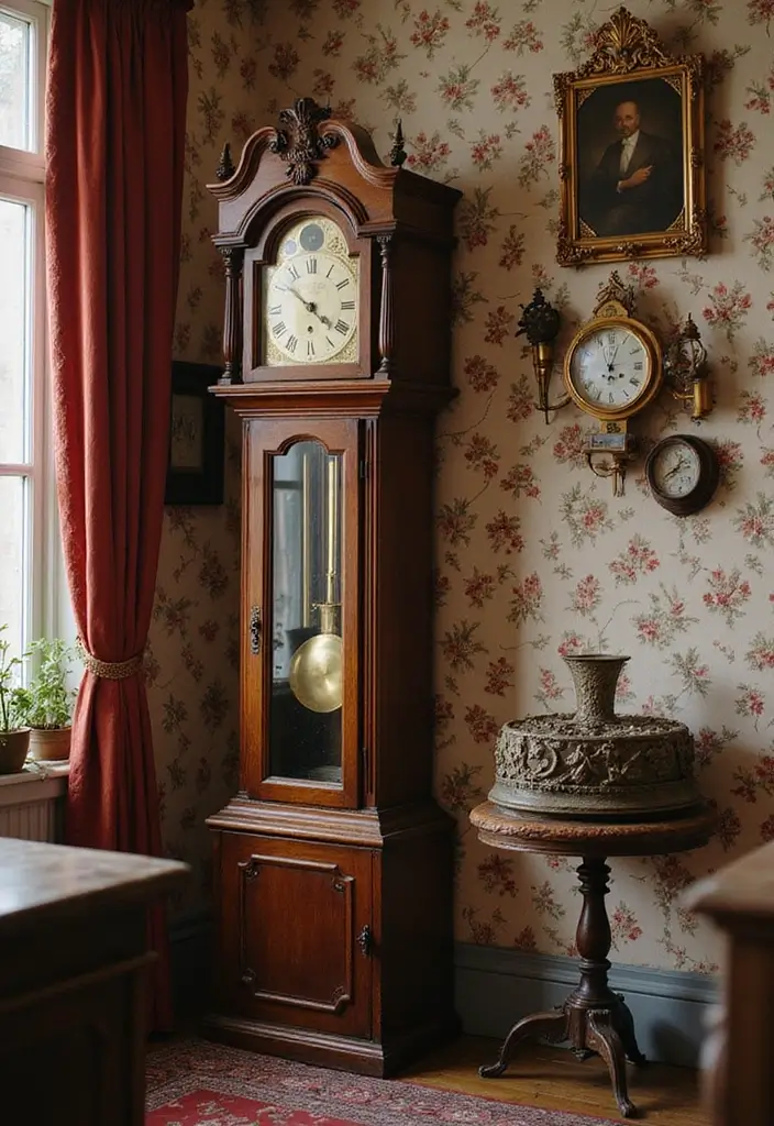 20 Antique Home Decor Ideas That Will Transform Your Space into a Timeless Masterpiece! - 4. Quirky Antique Clocks