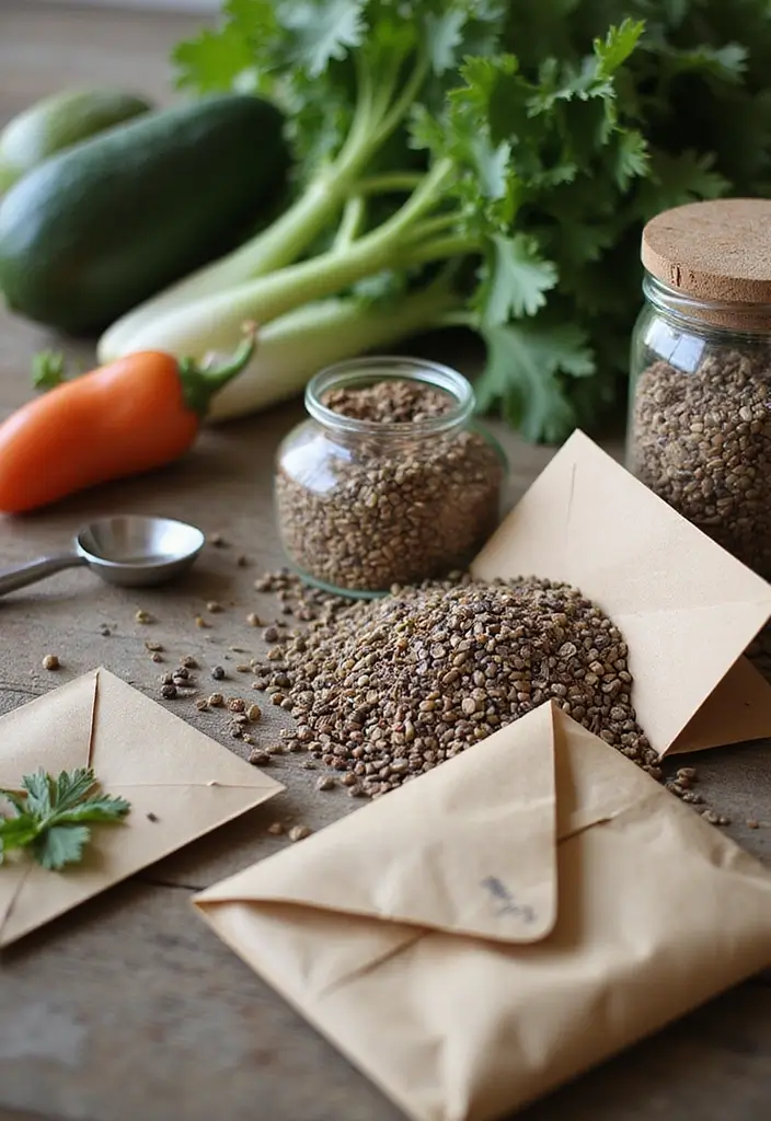 20 Backyard Vegetable Garden Hacks That Will Transform Your Space Into a Green Paradise! - 16. Save Seeds