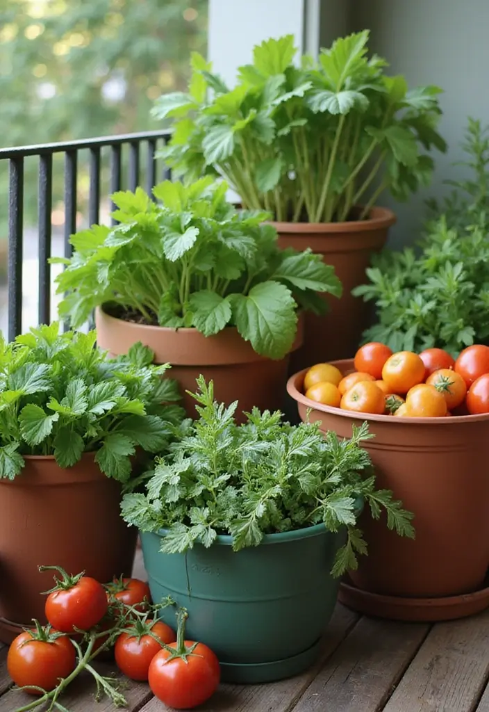 20 Backyard Vegetable Garden Hacks That Will Transform Your Space Into a Green Paradise! - 18. Experiment with Container Gardening
