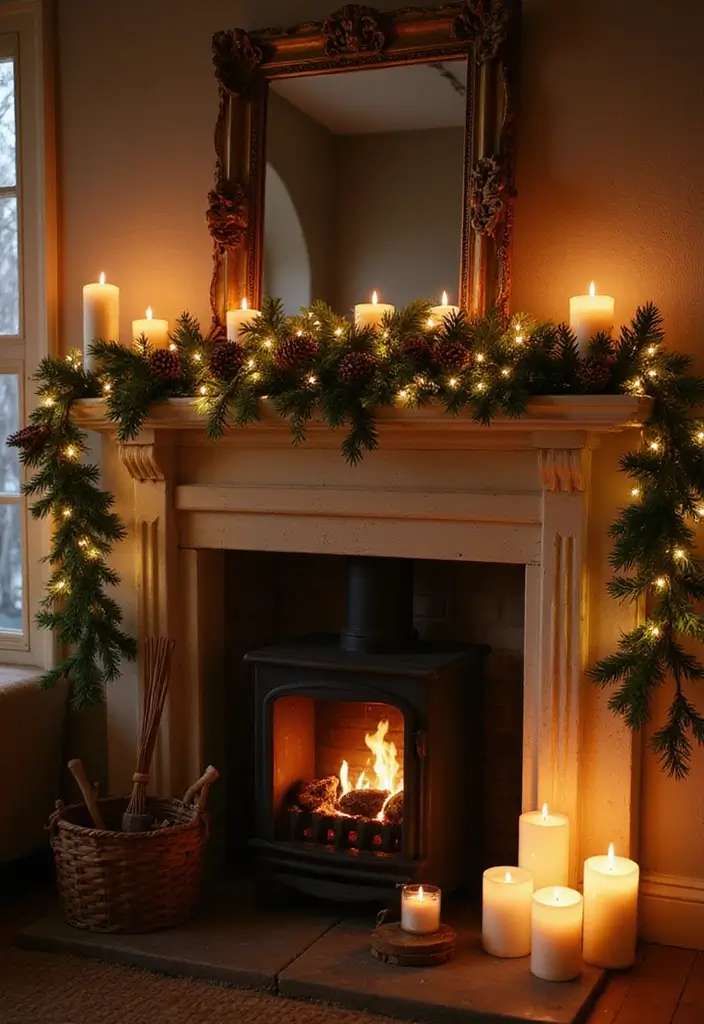 20 DIY Home Christmas Decor Ideas That Won't Break the Bank (You’ll Love #5!) - 4. Pinecone Garlands
