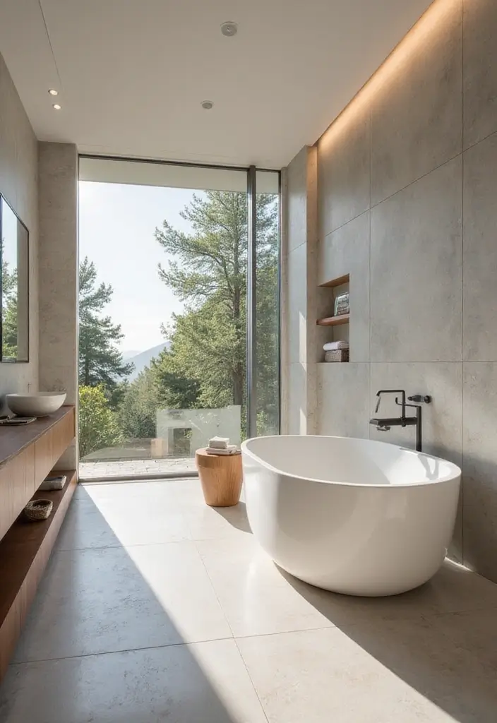 20 Dream Bathroom Designs That Will Make You Wish You Could Move In Right Now! - 14. Open Concept Layout