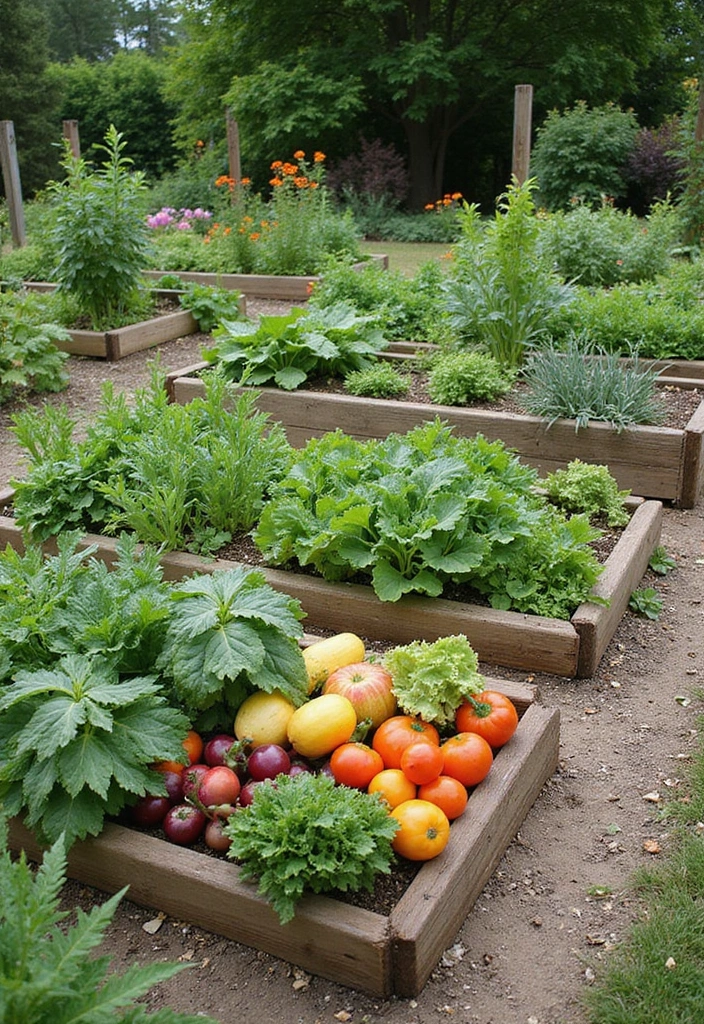 20 Gardening Ideas for Your Front Yard That Will Make Neighbors Green with Envy! - 10. Raised Garden Beds