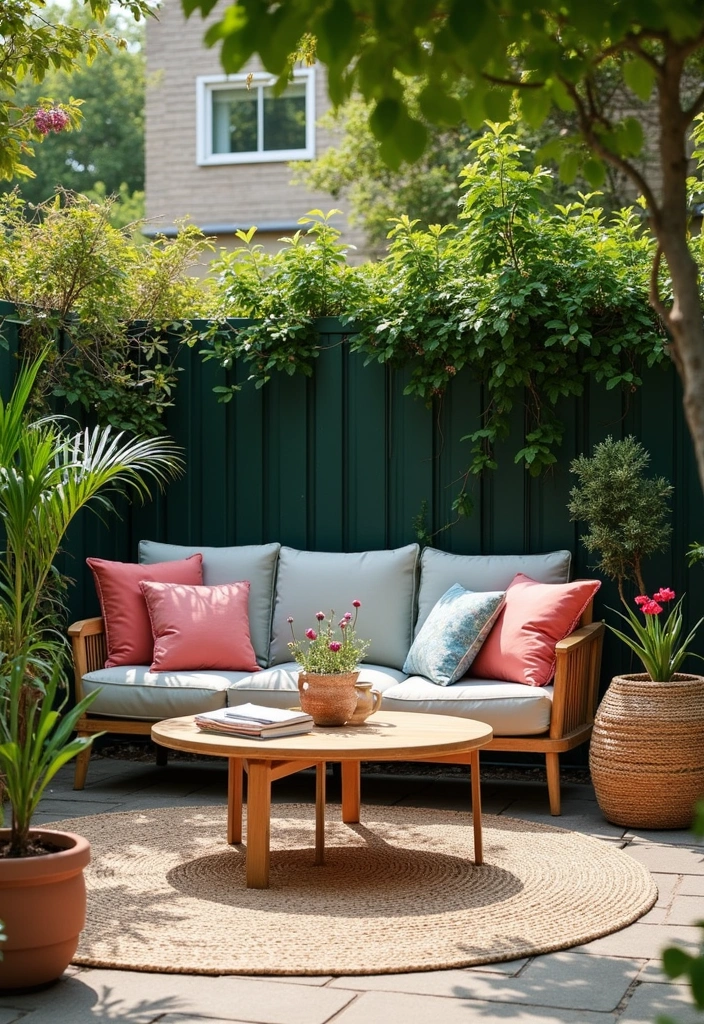 20 Gardening Ideas for Your Front Yard That Will Make Neighbors Green with Envy! - 18. Garden Furniture