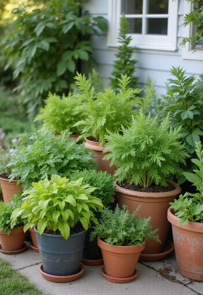 20 Gardening Ideas for Your Front Yard That Will Make Neighbors Green with Envy! - 7. Herb Gardens