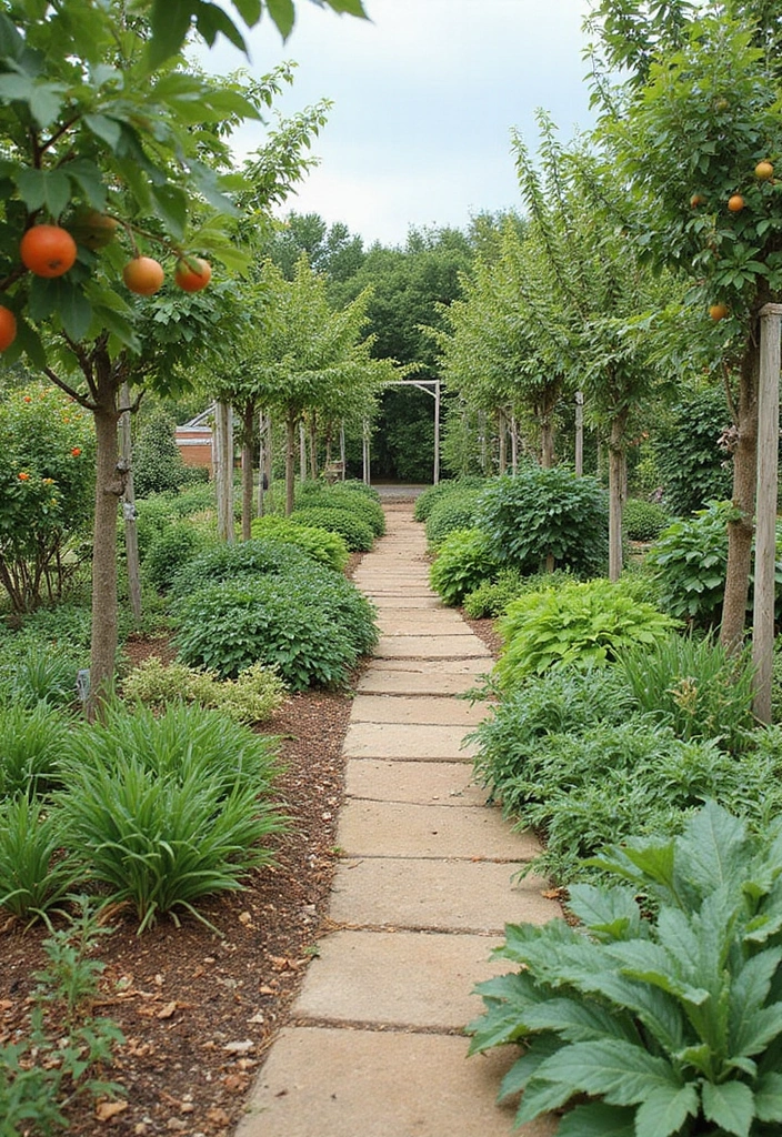 20 Large Backyard Landscaping Designs That'll Make Your Neighbors Green with Envy! - 9. Edible Landscape Design