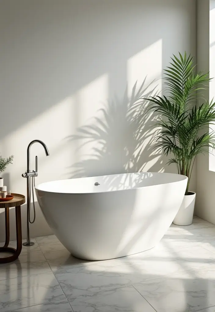 20 Luxury Bathroom Ideas That Will Make You Feel Like Royalty Every Day (Check Out #8!) - 3. Freestanding Bathtubs for the Ultimate Soak