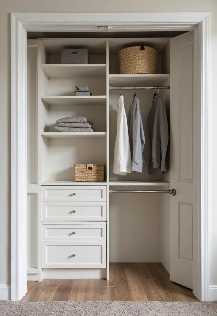 20 Mind-Blowing Bedroom Ideas for Small Rooms That Will Change Your Space Forever! - 14. Customized Closet Solutions