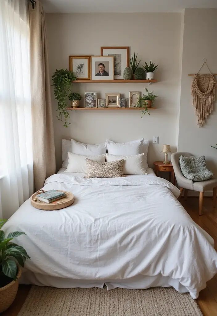 20 Mind-Blowing Bedroom Ideas for Small Rooms That Will Change Your Space Forever! - 8. Personalized Decor