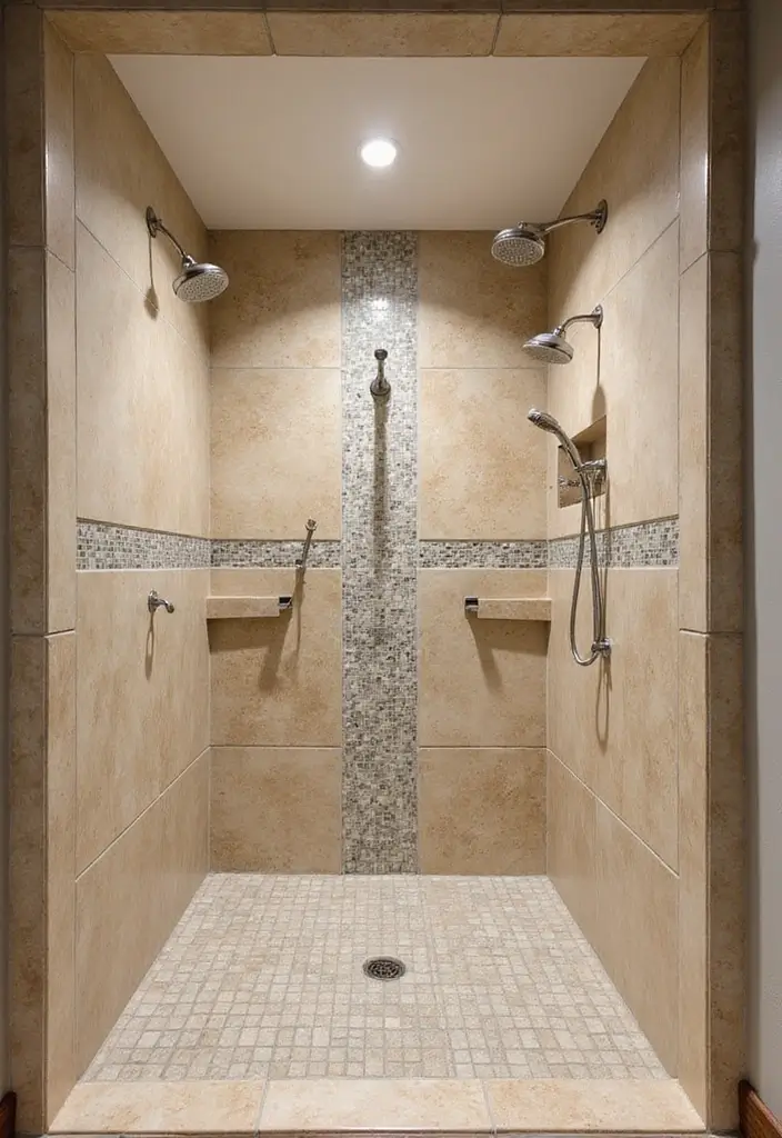 20 Modern Bathroom Design Trends That Will Transform Your Space into a Luxury Oasis! - 10. Luxurious Shower Experiences