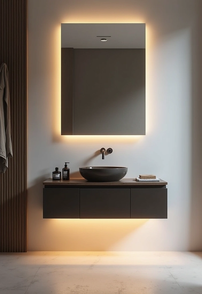 20 Modern Bathroom Design Trends That Will Transform Your Space into a Luxury Oasis! - 2. Floating Vanities