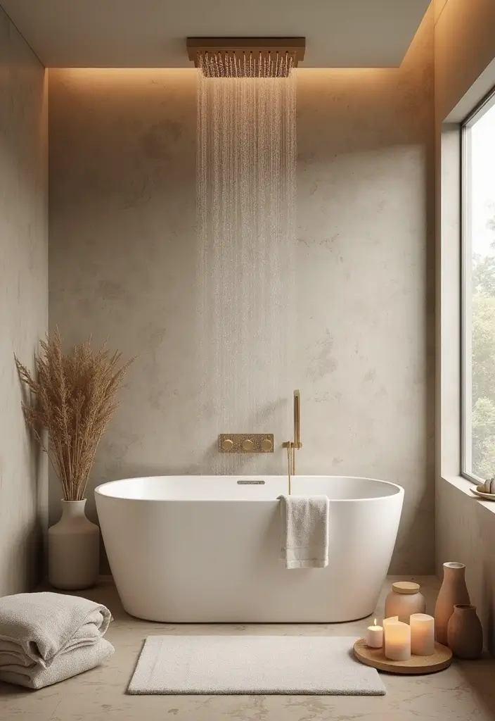 20 Modern Bathroom Design Trends That Will Transform Your Space into a Luxury Oasis! - 3. Spa-like Features