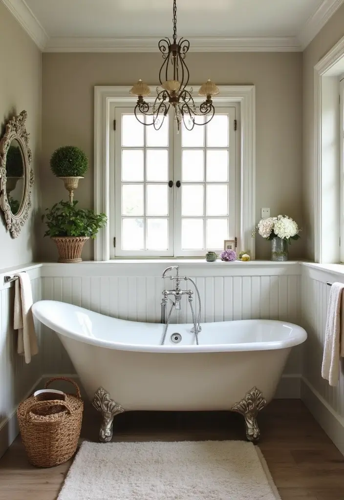 20 Modern Bathroom Design Trends That Will Transform Your Space into a Luxury Oasis! - 7. Vintage Accents