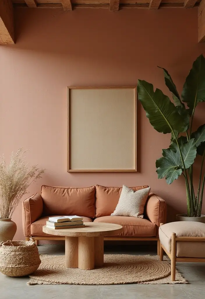 20 Modern Living Room Design Ideas for 2025 That Will Leave You Speechless! - 1. Earthy Tones and Natural Textures