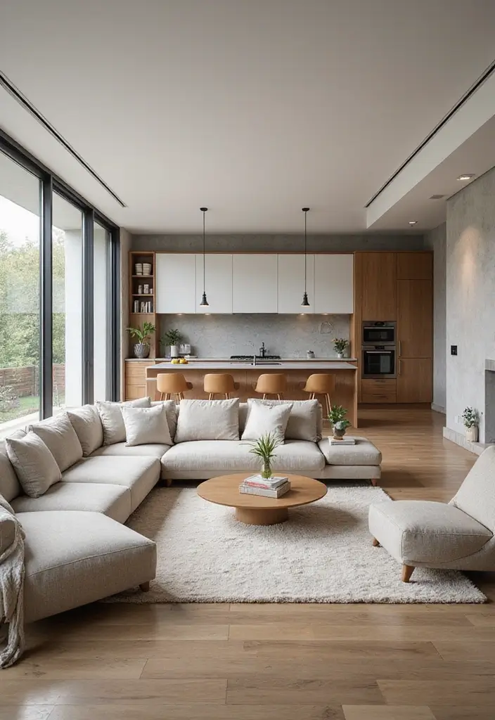 20 Modern Living Room Design Ideas for 2025 That Will Leave You Speechless! - 12. Open Concept Living