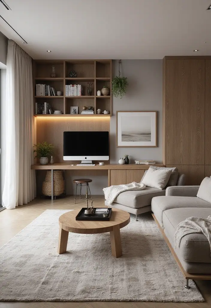 20 Modern Living Room Design Ideas for 2025 That Will Leave You Speechless! - 9. Multi-Functional Spaces