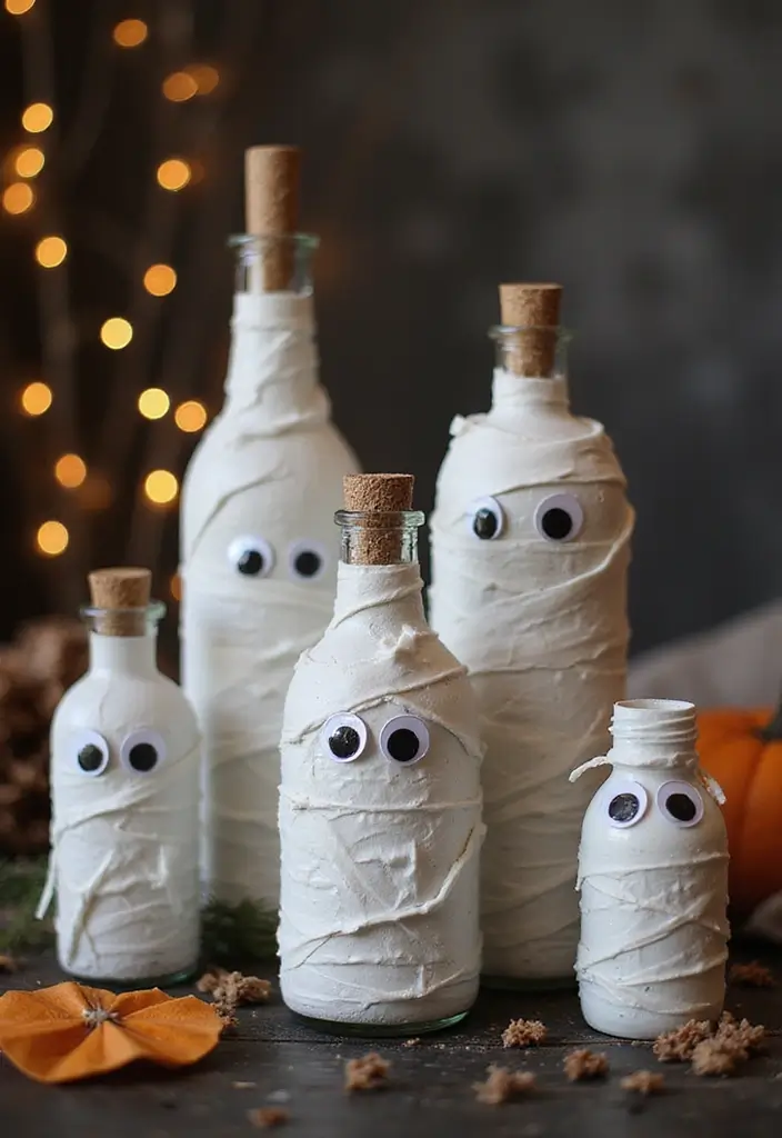 20 Spooktacular Halloween Decoration Ideas That Will Haunt Your Neighbors (You Won't Believe #15!) - 14. Mummy Decorations