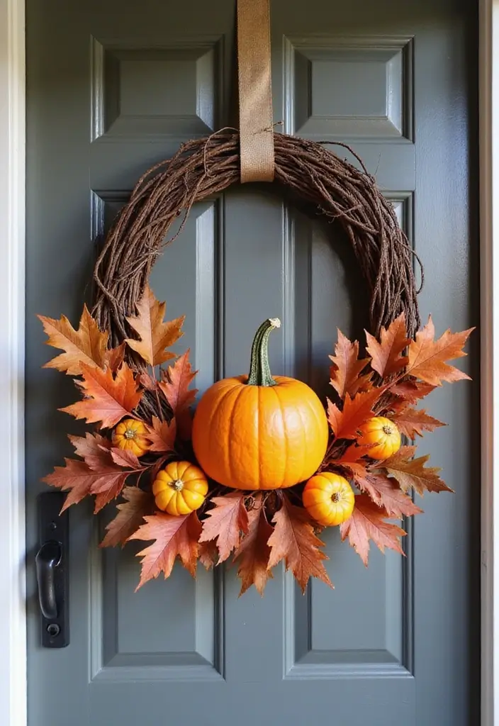 20 Spooktacular Halloween Decoration Ideas That Will Haunt Your Neighbors (You Won't Believe #15!) - 8. Bewitching Wreath