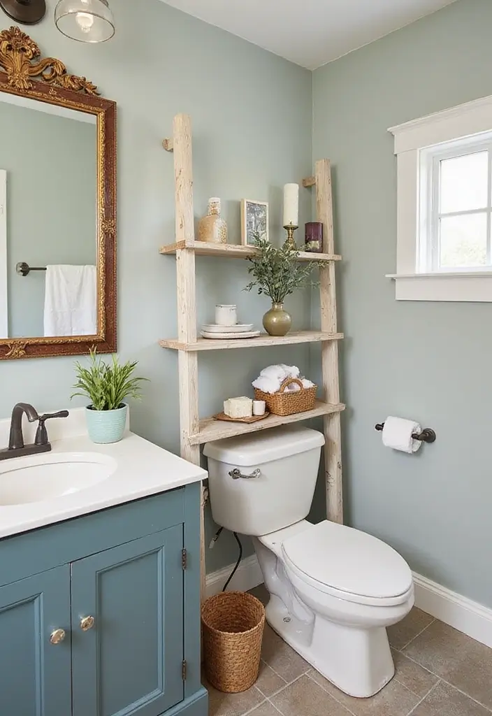 20 Stunning Bathroom Remodels on a Budget That Will Blow Your Mind! - 13. Upcycled Vintage Finds