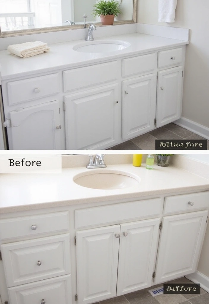 20 Stunning Bathroom Remodels on a Budget That Will Blow Your Mind! - 14. Functional Countertops