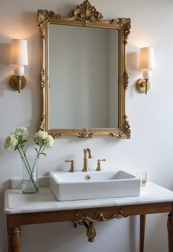 20 Stunning Bathroom Remodels on a Budget That Will Blow Your Mind! - 4. Elegant Mirrors