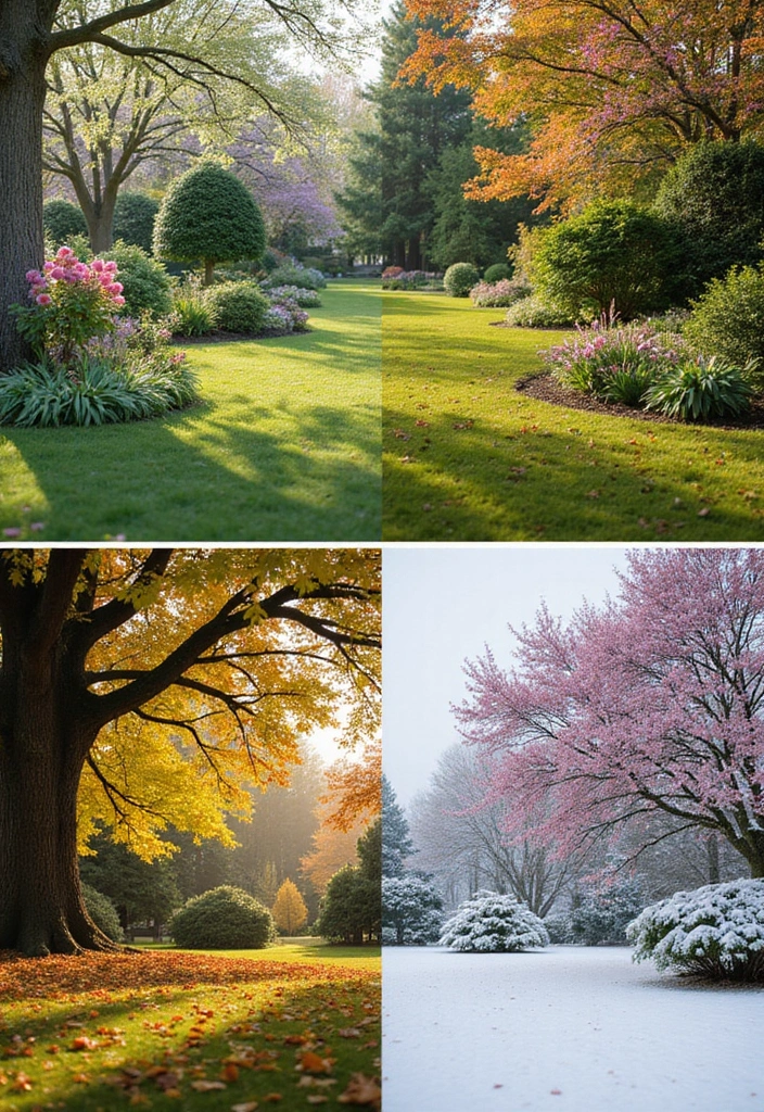 20 Stunning Garden Photoshoot Ideas to Elevate Your Aesthetic Game (You Won't Believe #5!) - 5. Seasonal Changes