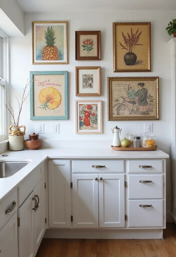 20 Stunning Kitchen Remodel Ideas on a Budget (You Won't Believe #5!) - 19. Consider DIY Art Projects