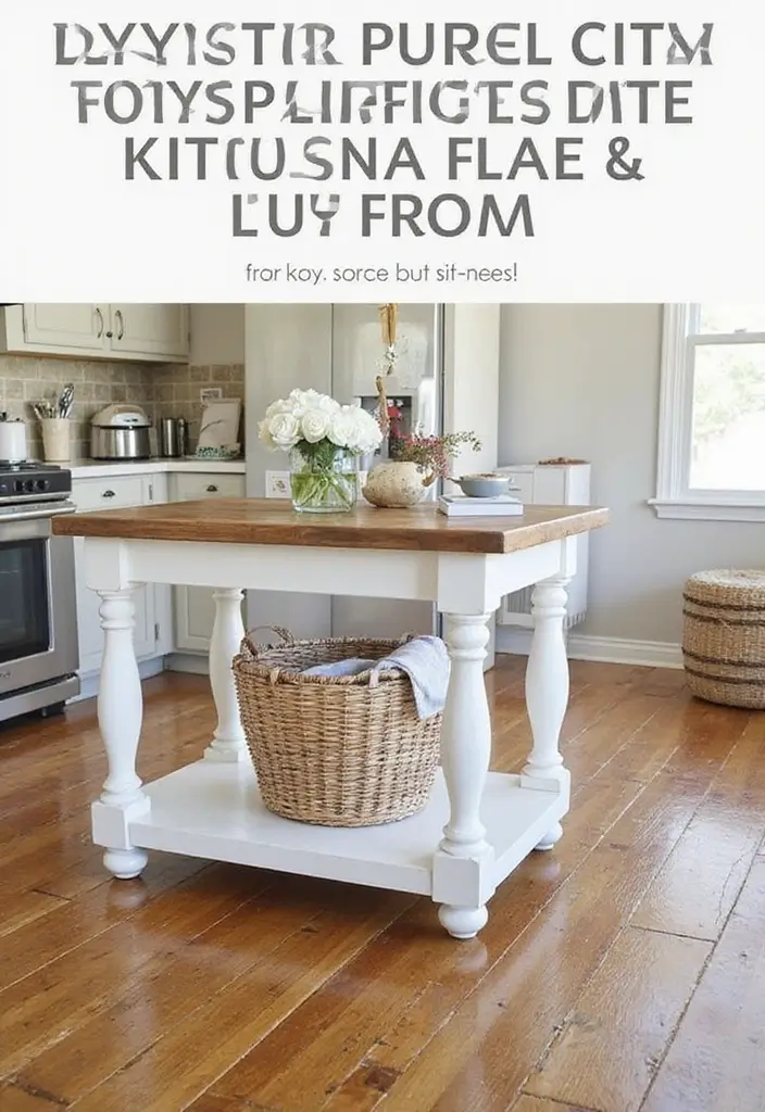 20 Stunning Kitchen Remodel Ideas on a Budget (You Won't Believe #5!) - 6. Add a Kitchen Island