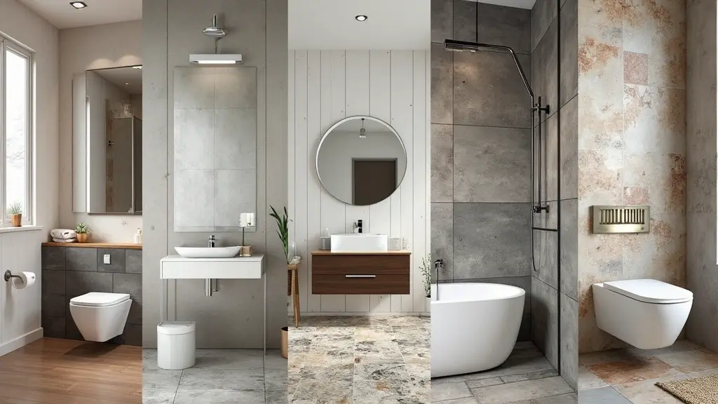 20 Stunning Modern Bathroom Designs Featuring Unique Tiles You Must Try! - Vibe Nest