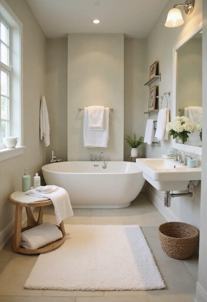 20 Stunning Modern Bathroom Ideas on a Budget for Small Spaces That Will Blow Your Mind! - 13. Create a Spa-Like Feel