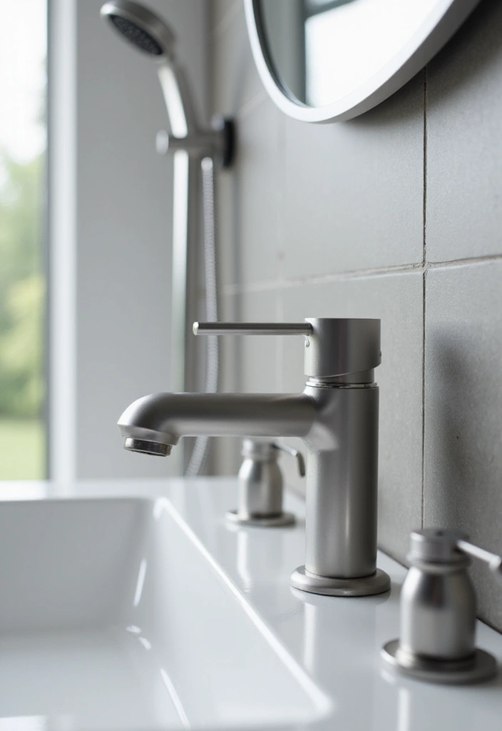 20 Stunning Modern Bathroom Ideas on a Budget for Small Spaces That Will Blow Your Mind! - 6. Upgrade Your Fixtures