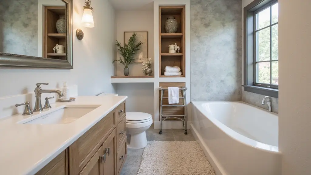 20 Stunning Modern Bathroom Ideas on a Budget for Small Spaces That Will Blow Your Mind! - Vibe Nest