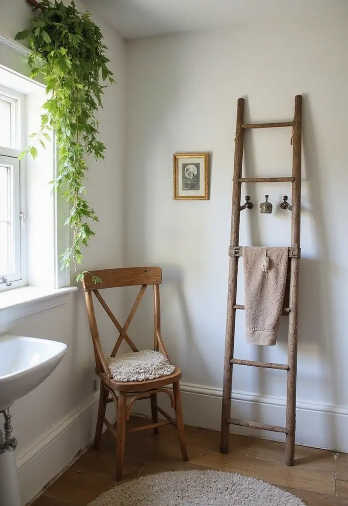 20 Stunning Small Bathroom Ideas on a Budget That Will Blow Your Mind! - 10. Upcycled Materials