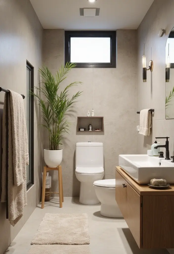20 Stunning Small Bathroom Ideas on a Budget That Will Blow Your Mind! - 15. Sustainable Choices