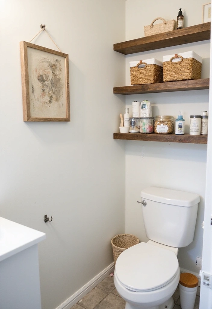 20 Stunning Small Bathroom Ideas on a Budget That Will Blow Your Mind! - 3. Creative Storage Solutions